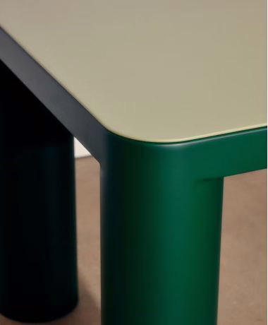 Detail of Fearon Cub table manufactured in Australia by Taitform
